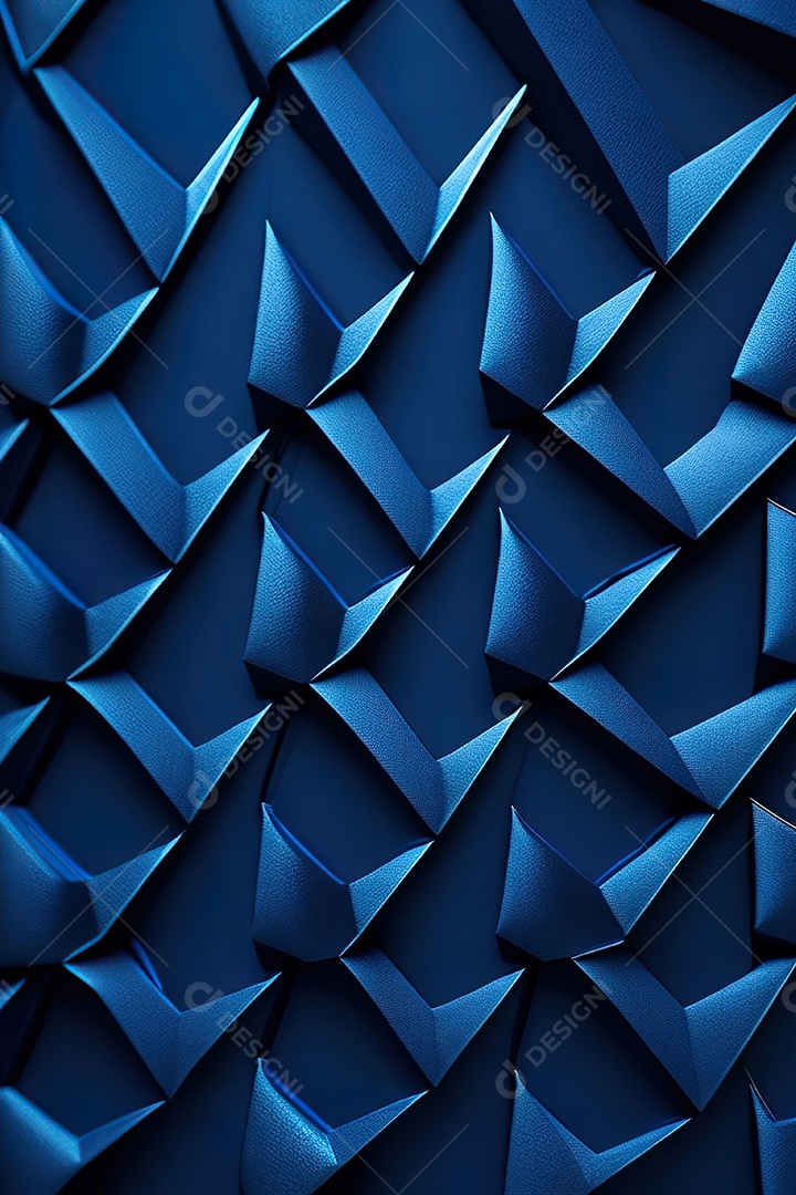 Padrão de carbono com azul