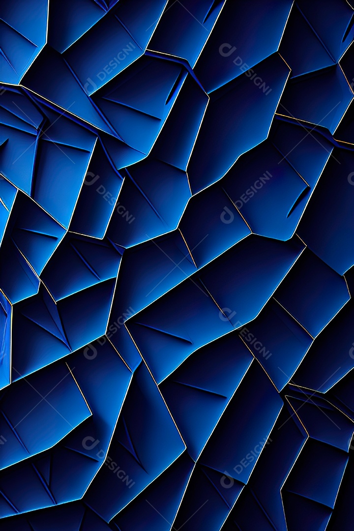 Padrão de carbono com azul