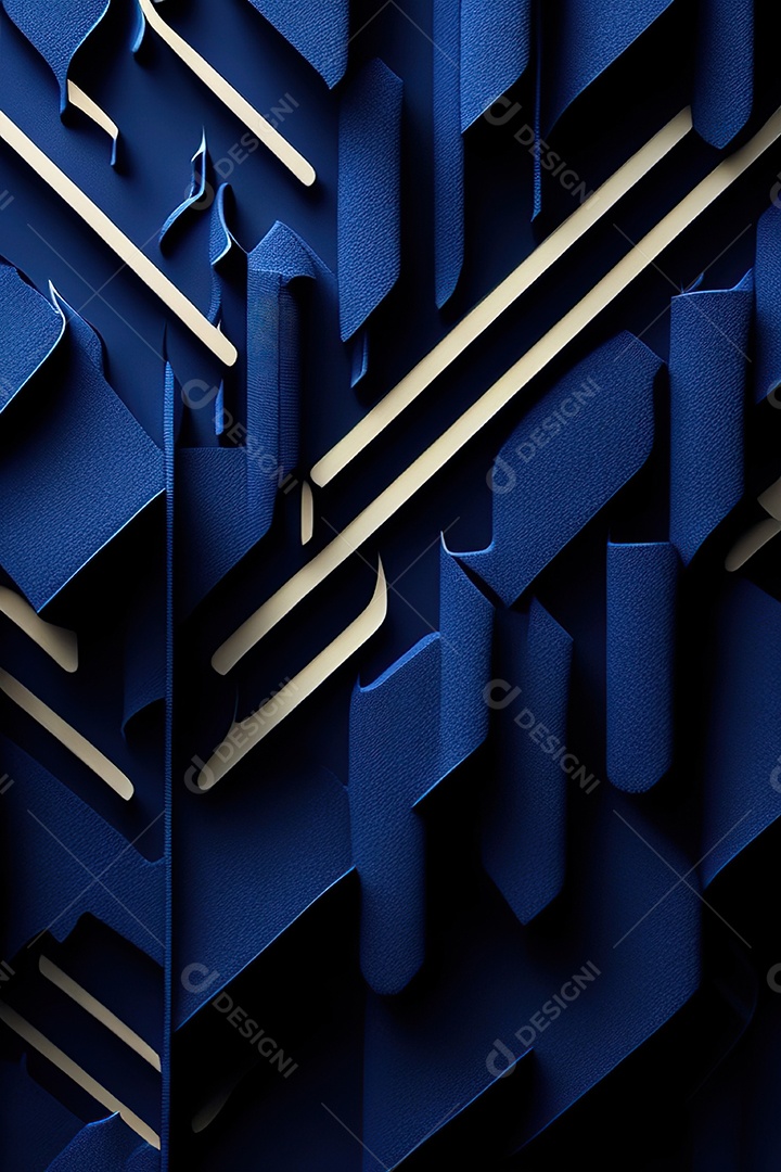 Padrão de carbono com azul