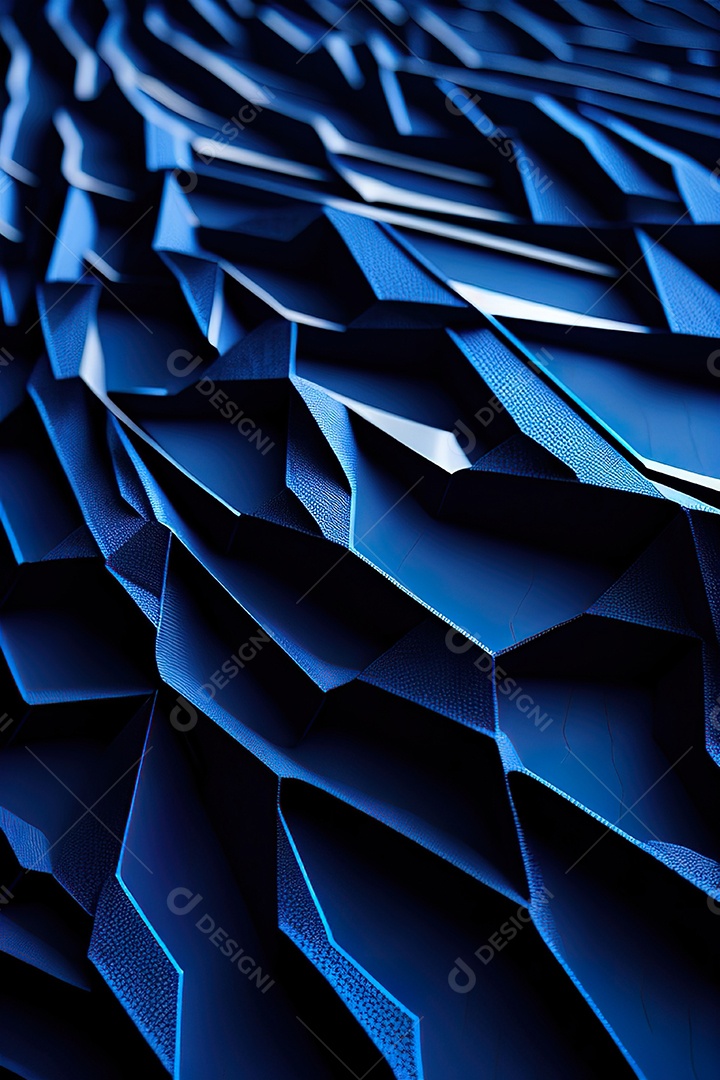 Padrão de carbono com azul