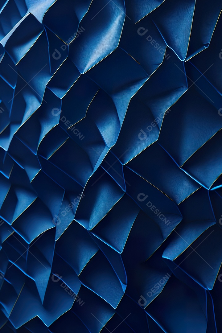 Padrão de carbono com azul