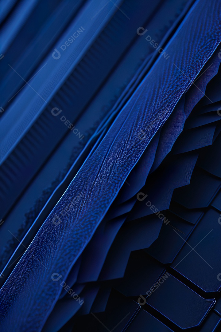 Padrão de carbono com azul