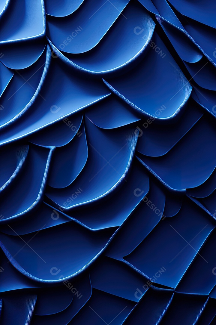 Padrão de carbono com azul