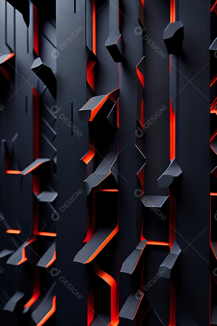 Padrão de carbono com azul