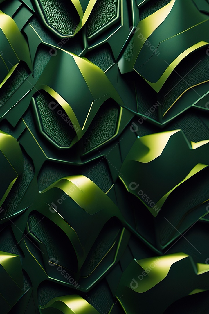 Padrão verde carbono