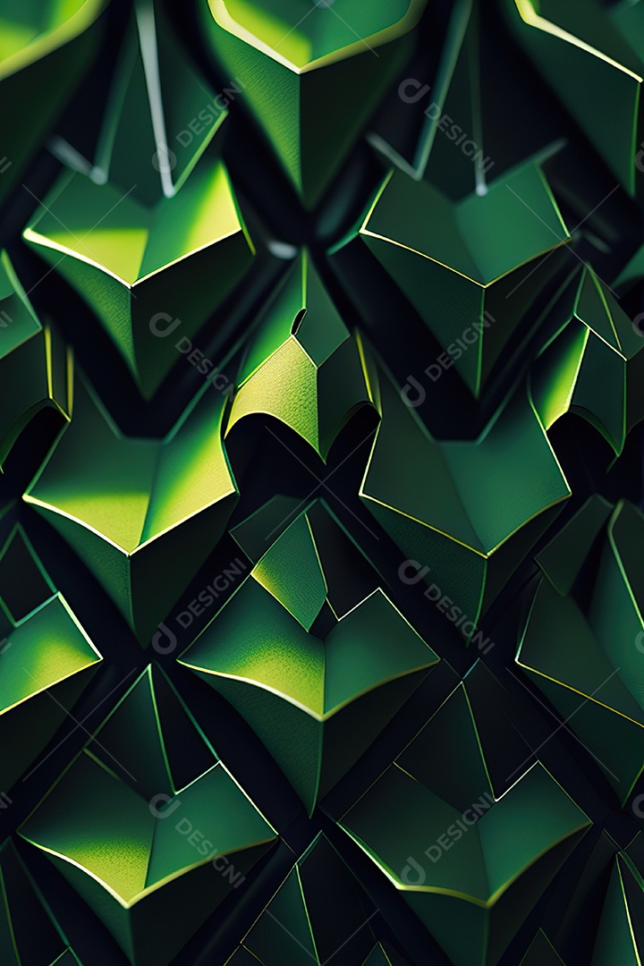 Padrão verde carbono