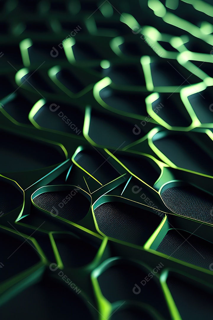 Padrão verde carbono