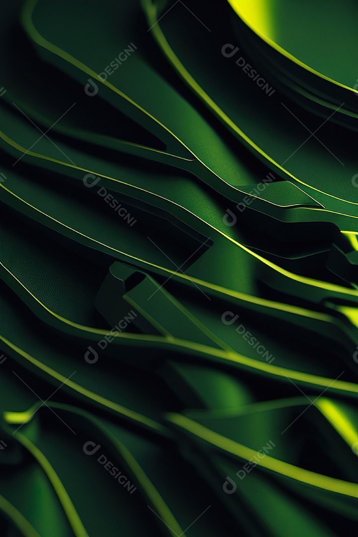 Padrão verde carbono