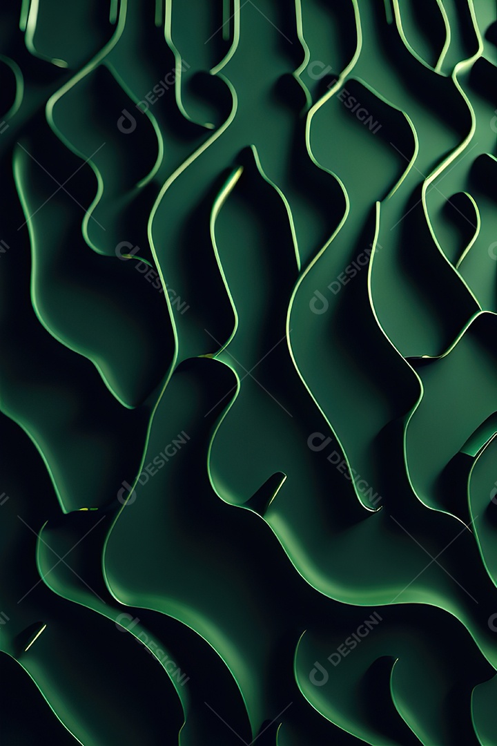 Padrão verde carbono