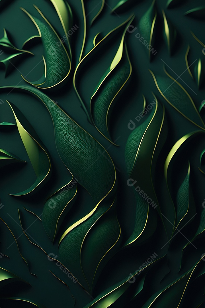 Padrão verde carbono