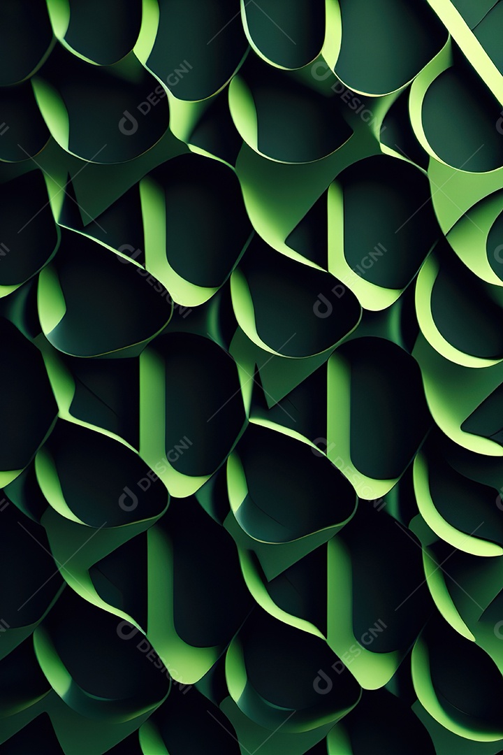 Padrão verde carbono