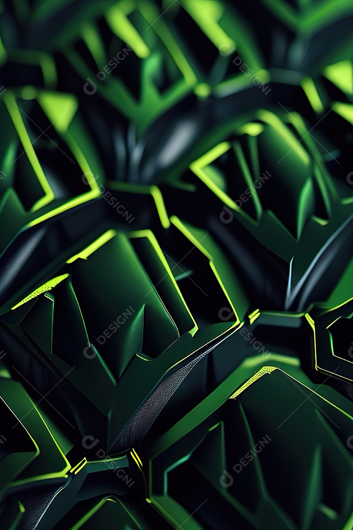 Padrão verde carbono