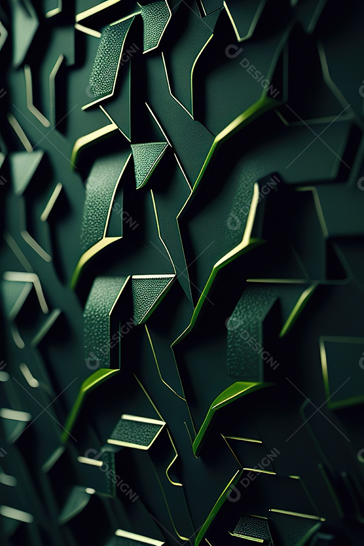 Padrão verde carbono