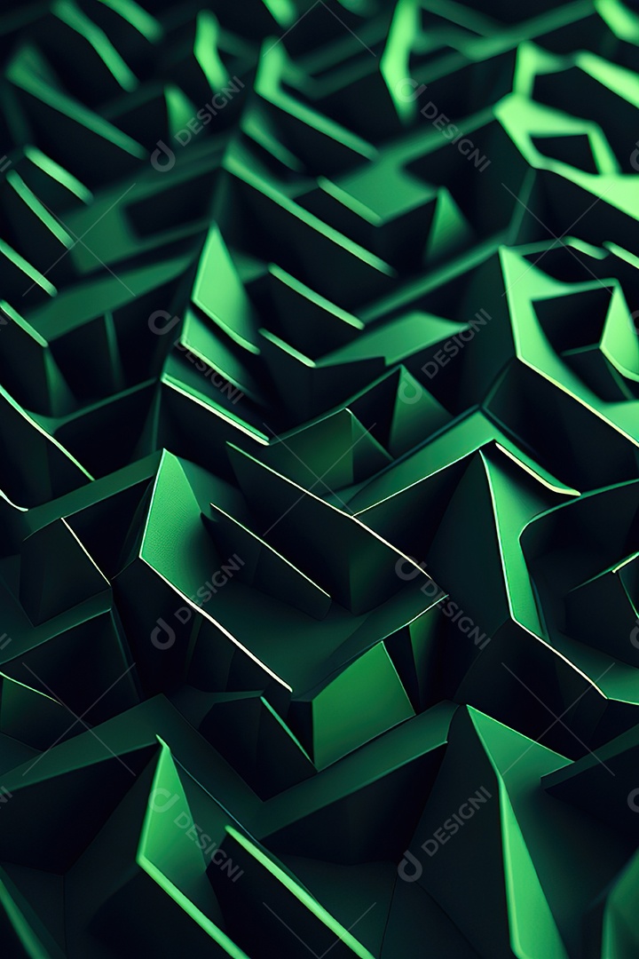 Padrão verde carbono