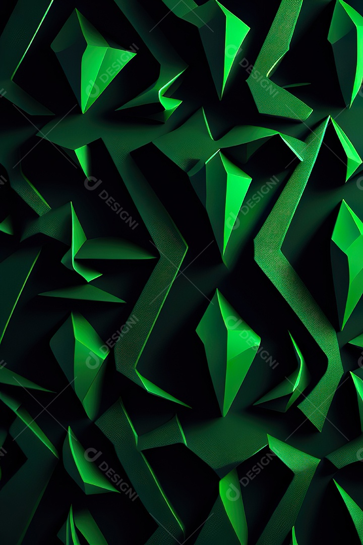 Padrão verde carbono