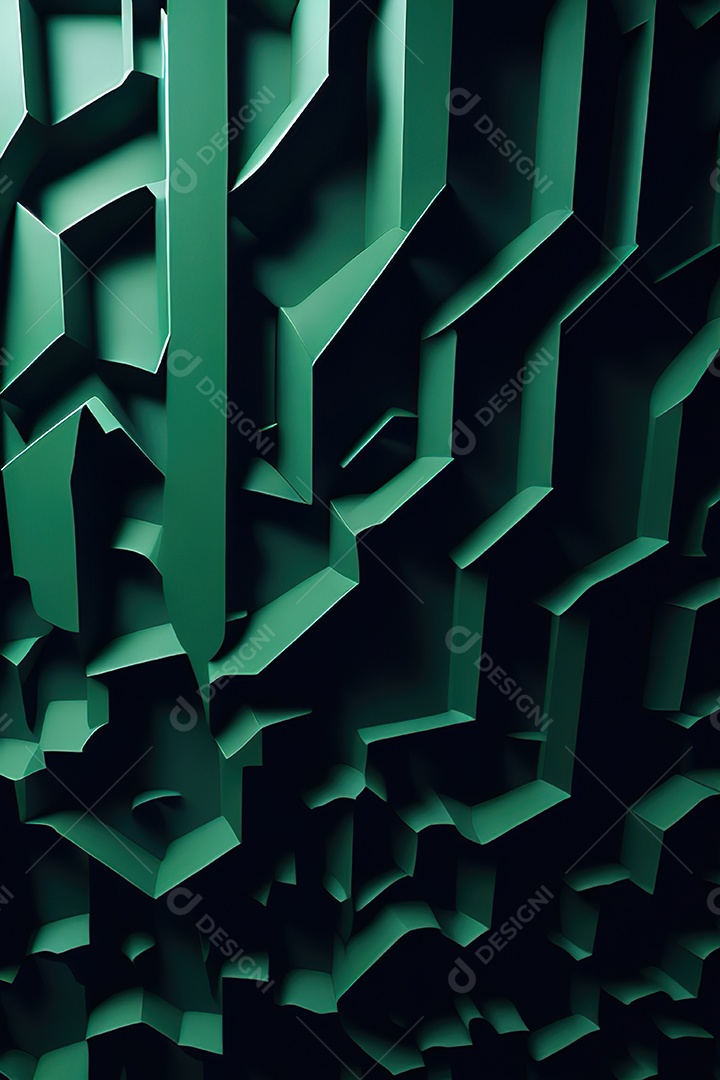 Padrão verde carbono