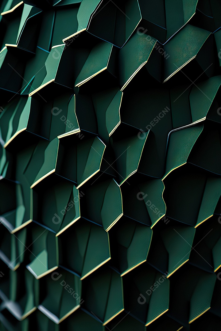 Padrão verde carbono