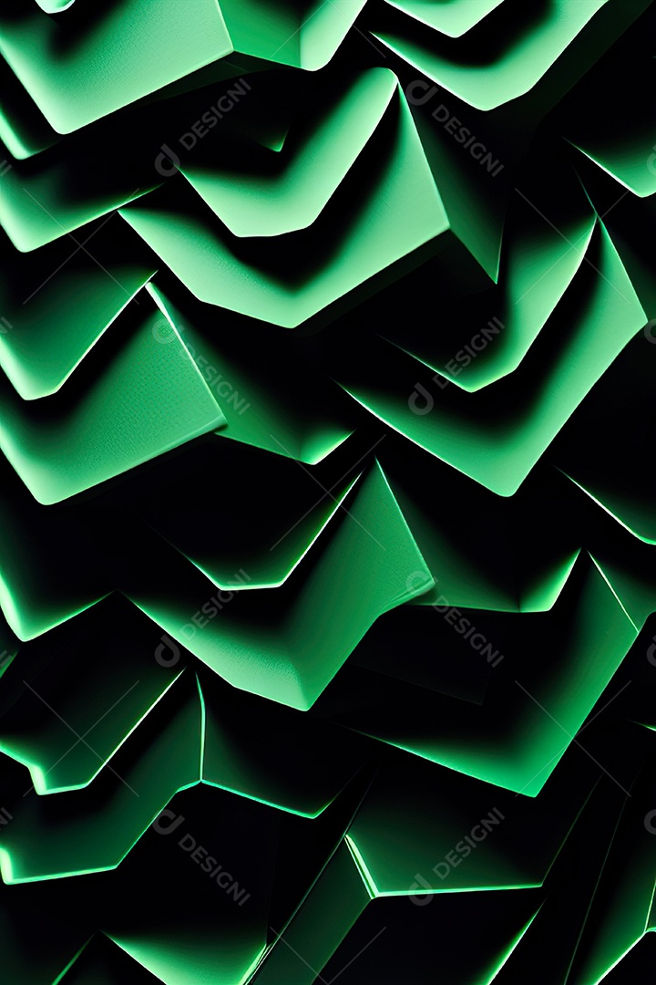 Padrão verde carbono