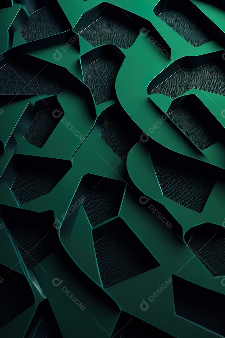 Padrão verde carbono