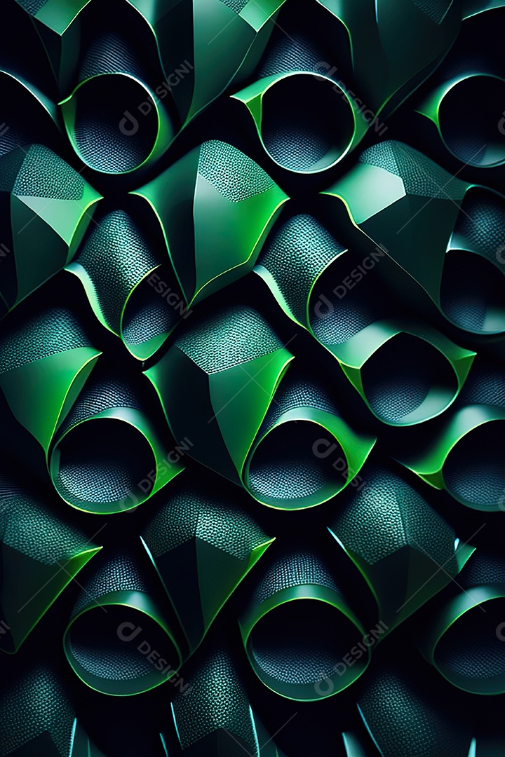 Padrão verde carbono