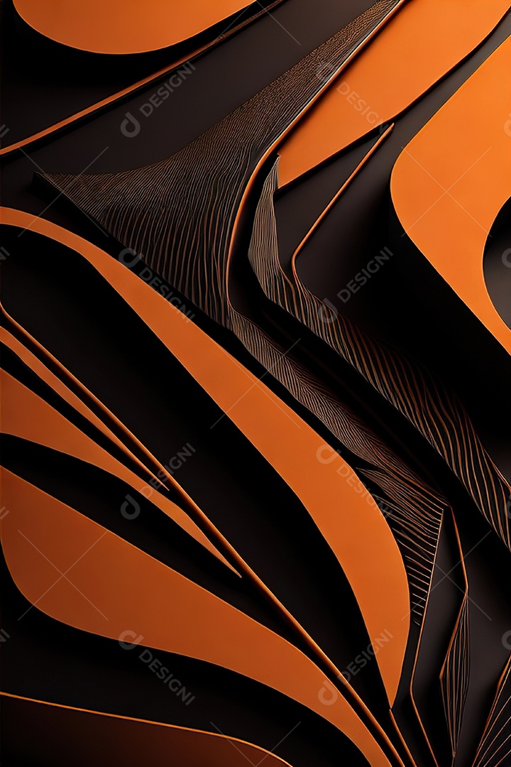 Padrão laranja carbono