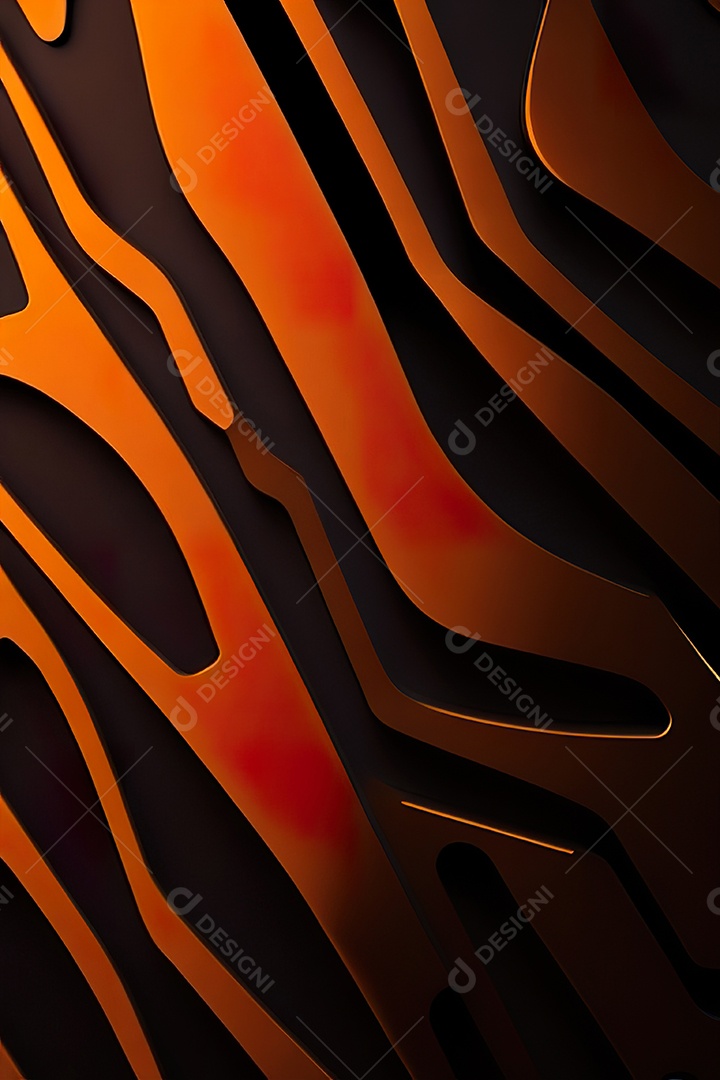 Padrão laranja carbono