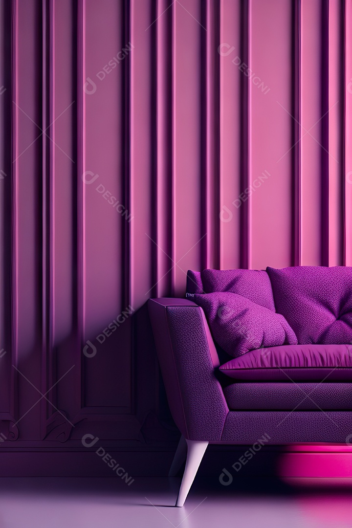 Vermelho parede fundo hiperrealismo fotorreal