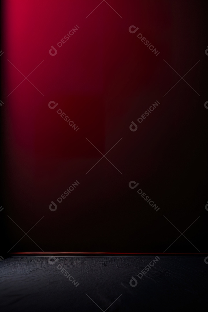 Vermelho parede fundo hiperrealismo fotorreal