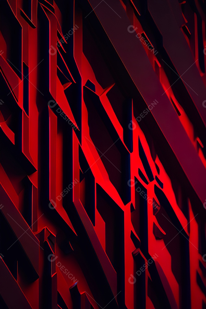 Vermelho parede fundo hiperrealismo fotorreal