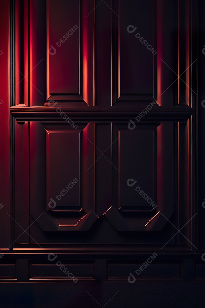 Vermelho parede fundo hiperrealismo fotorreal