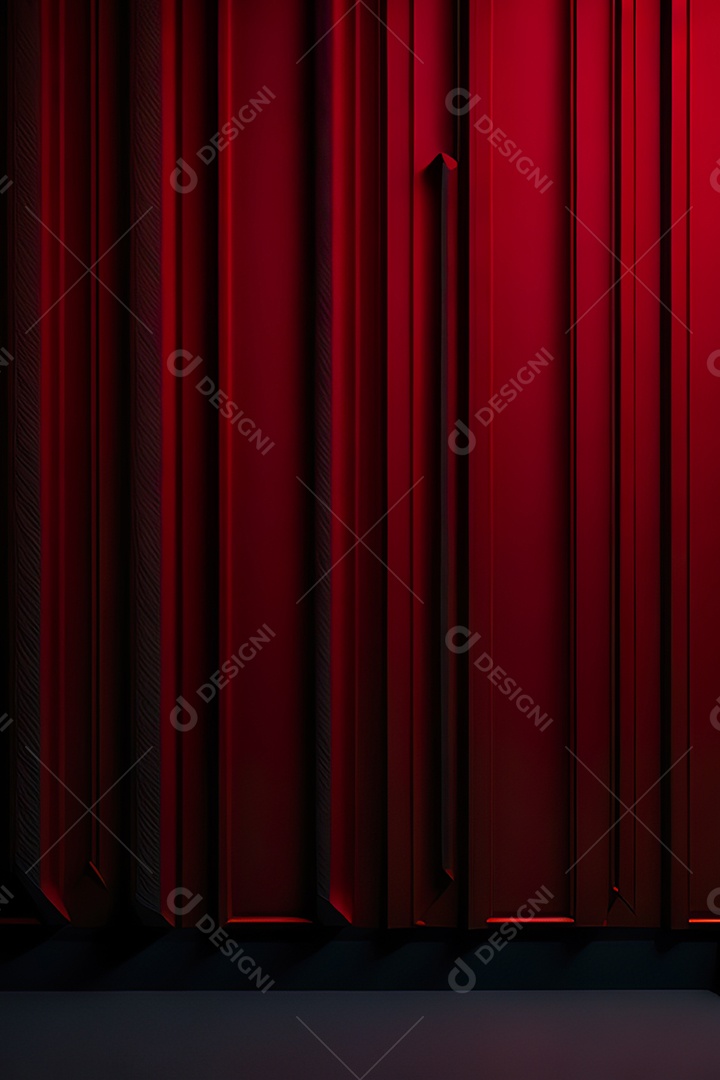 Vermelho parede fundo hiperrealismo fotorreal