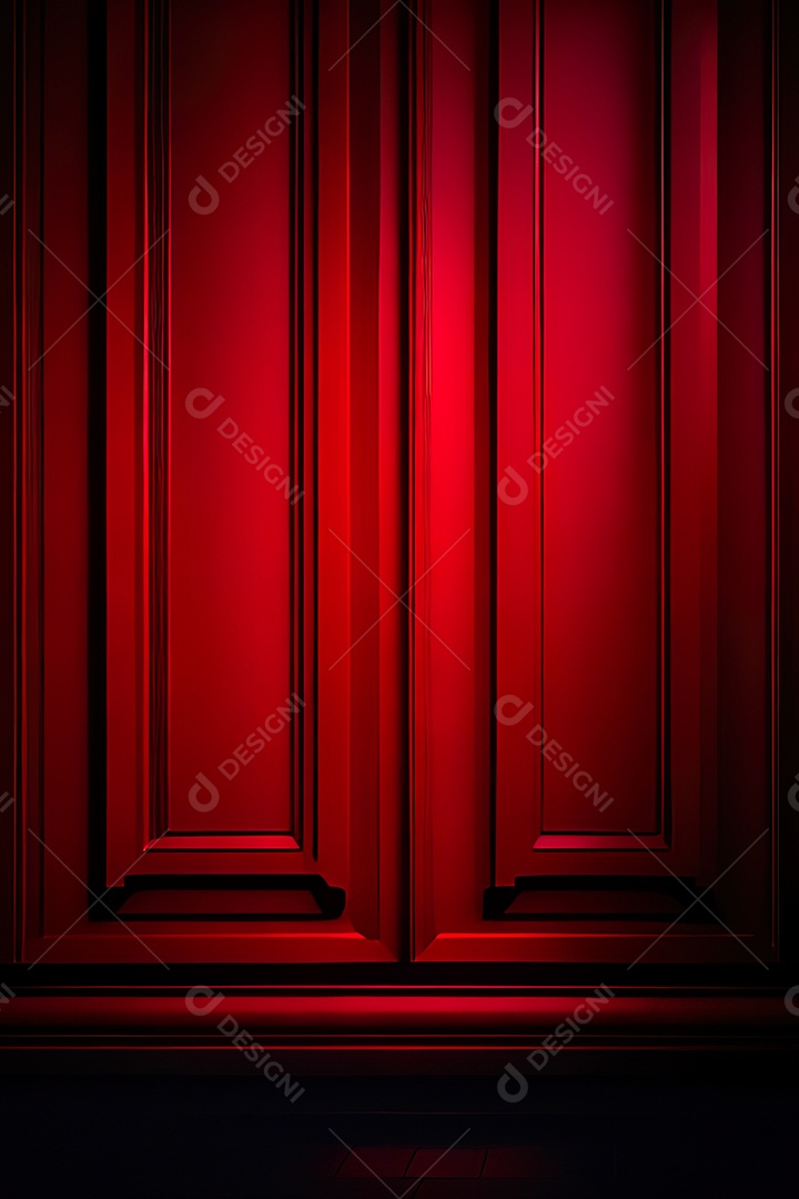 Vermelho parede fundo hiperrealismo fotorreal