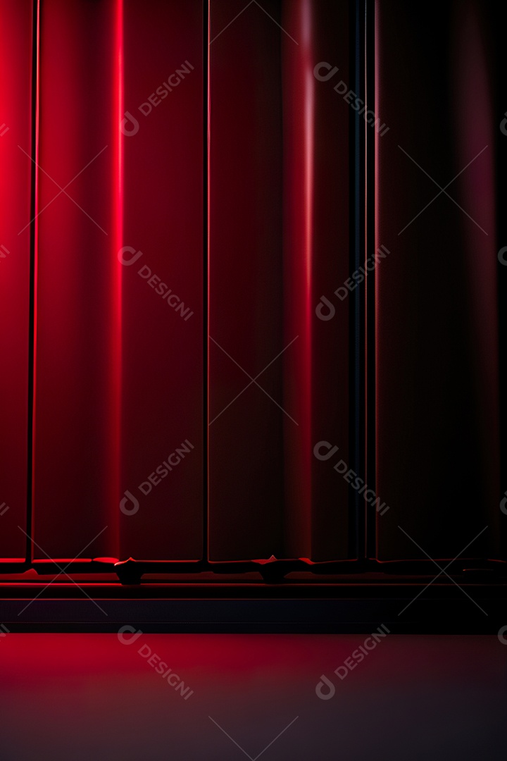 Vermelho parede fundo hiperrealismo fotorreal