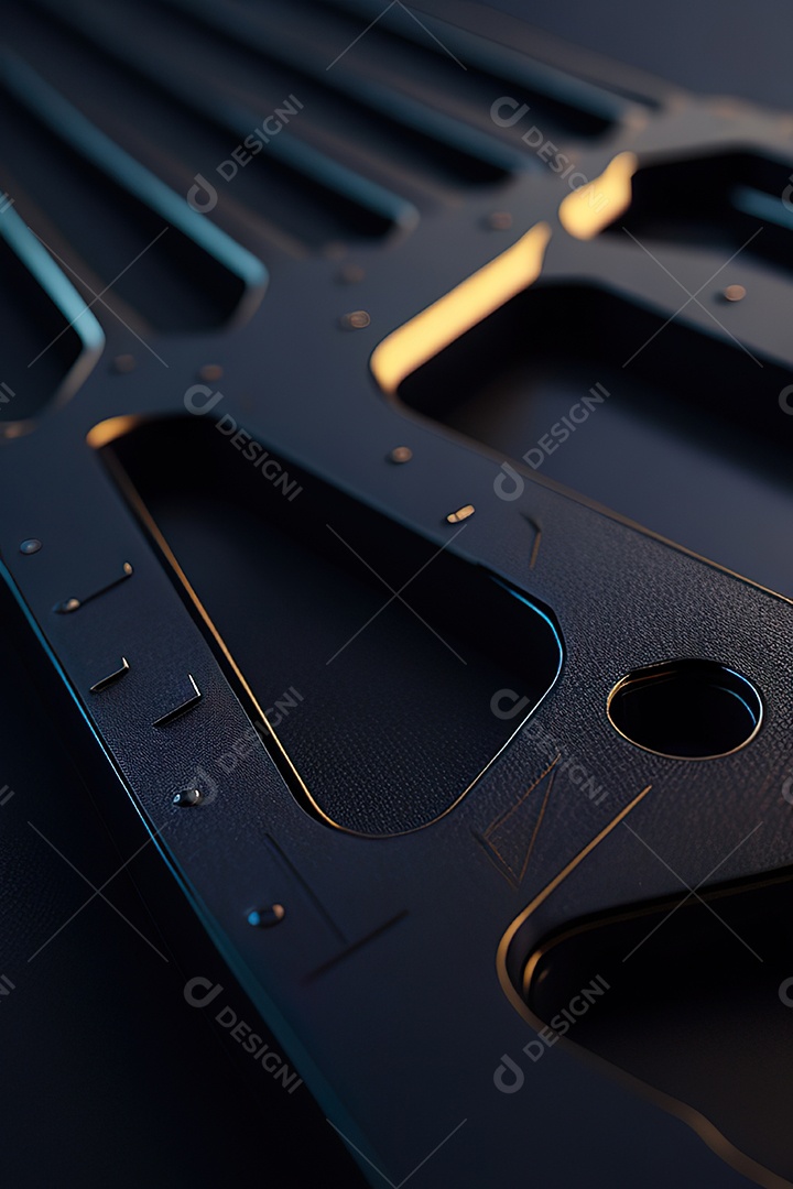 Aço fundo hiperrealismo fotorrealista