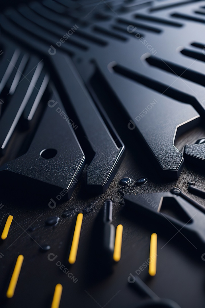 Aço fundo hiperrealismo fotorrealista