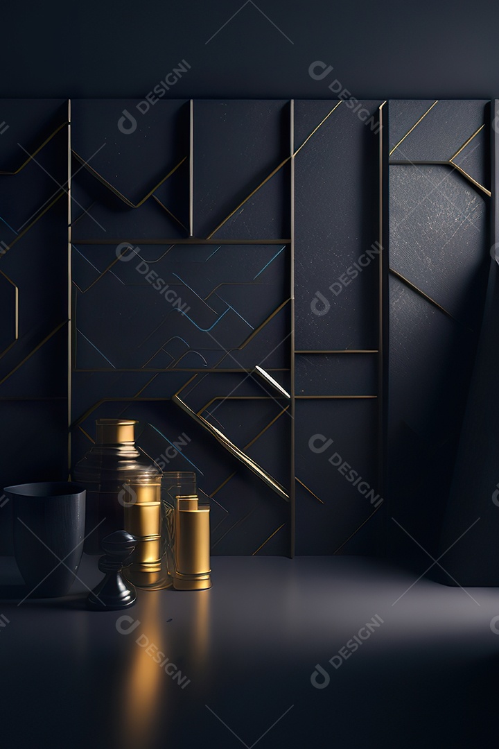 Background wall photorealistic hyperrealism