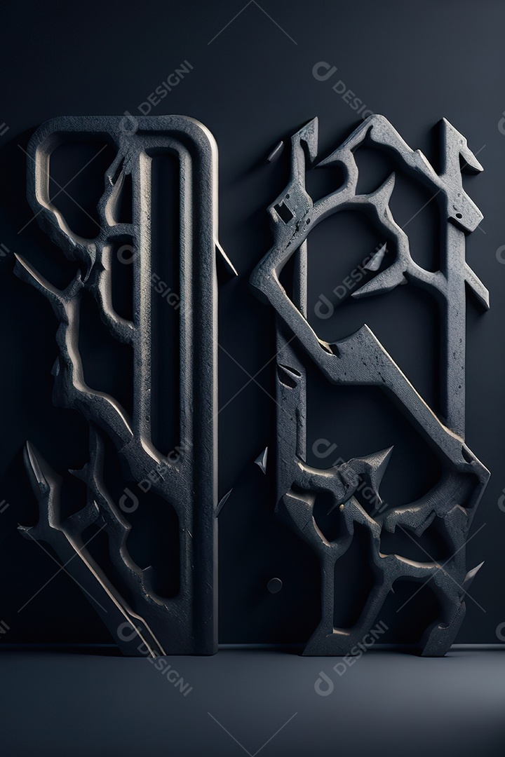 Background wall photorealistic hyperrealism