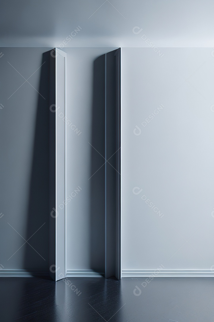 Parede branca fundo hiperrealismo foto