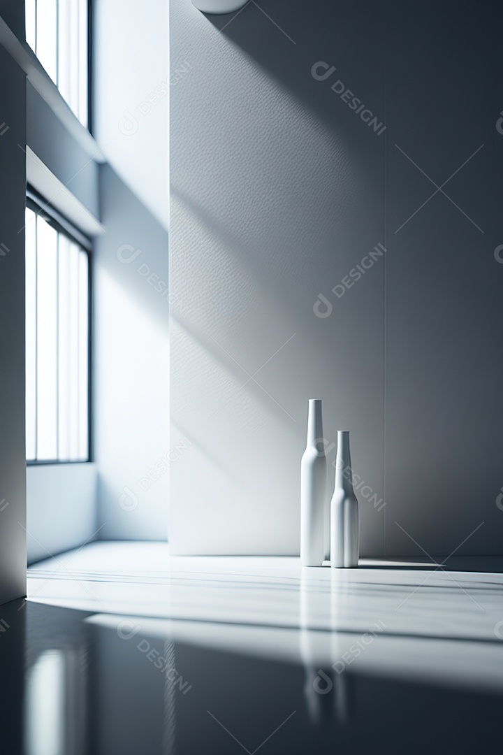 Parede branca fundo hiperrealismo foto