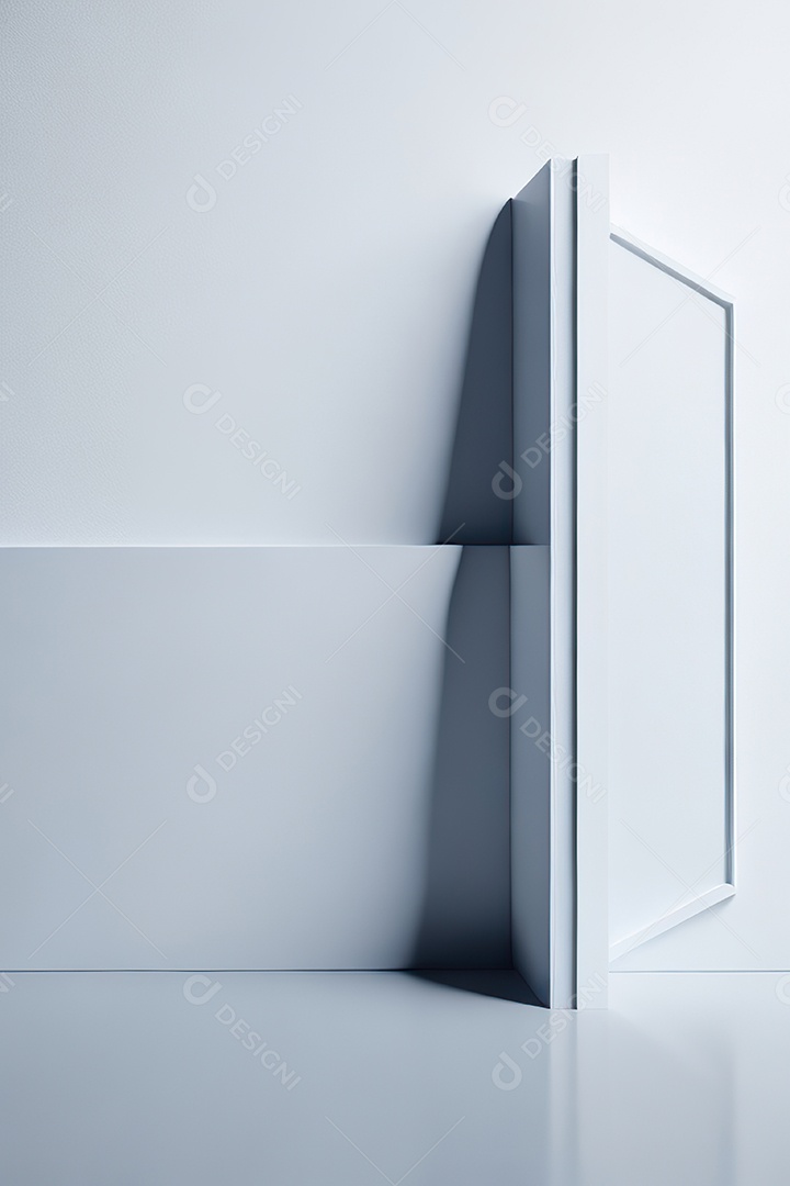 Parede branca fundo hiperrealismo foto