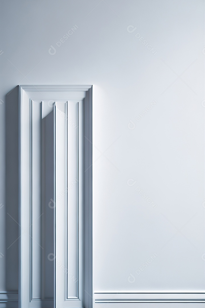 Parede branca fundo hiperrealismo foto