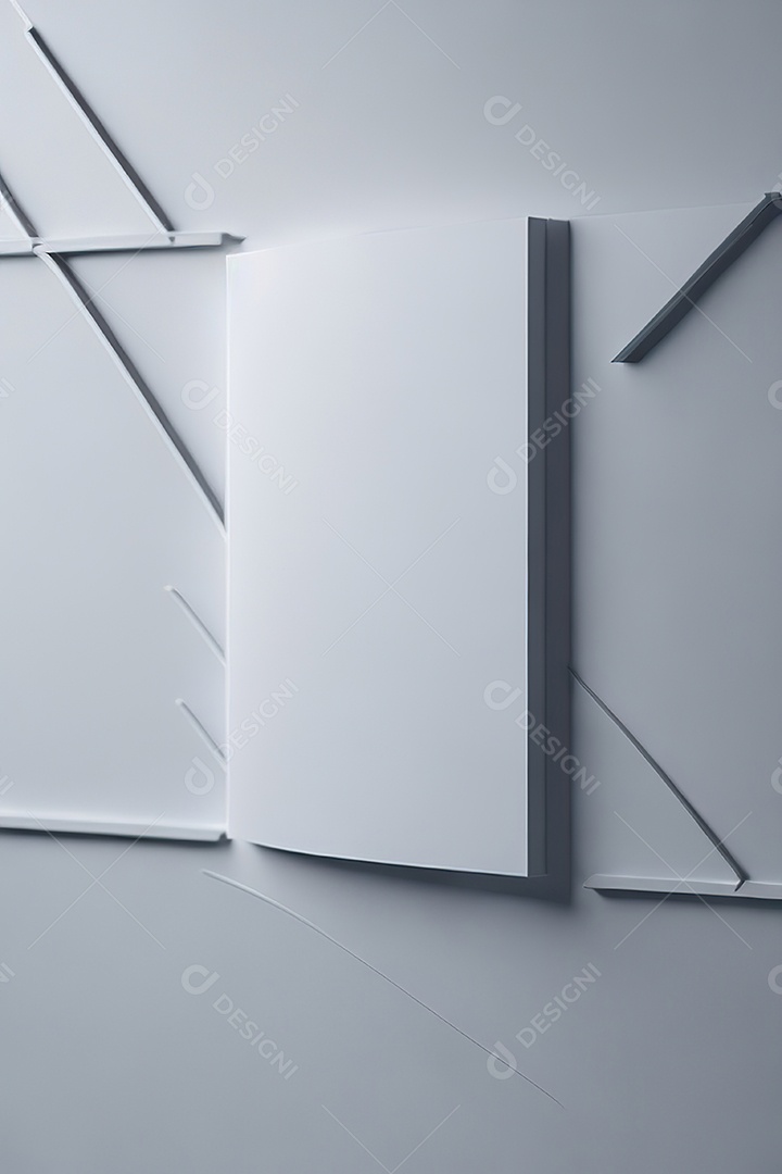 Parede branca fundo hiperrealismo foto