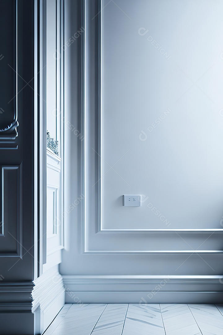 Parede branca fundo hiperrealismo foto