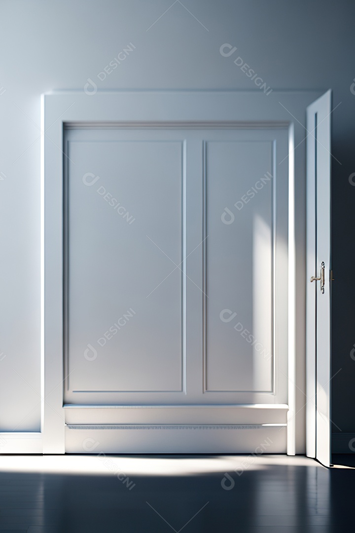 Parede branca fundo hiperrealismo foto