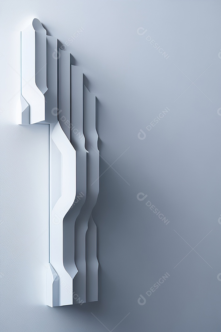 Parede branca fundo hiperrealismo foto