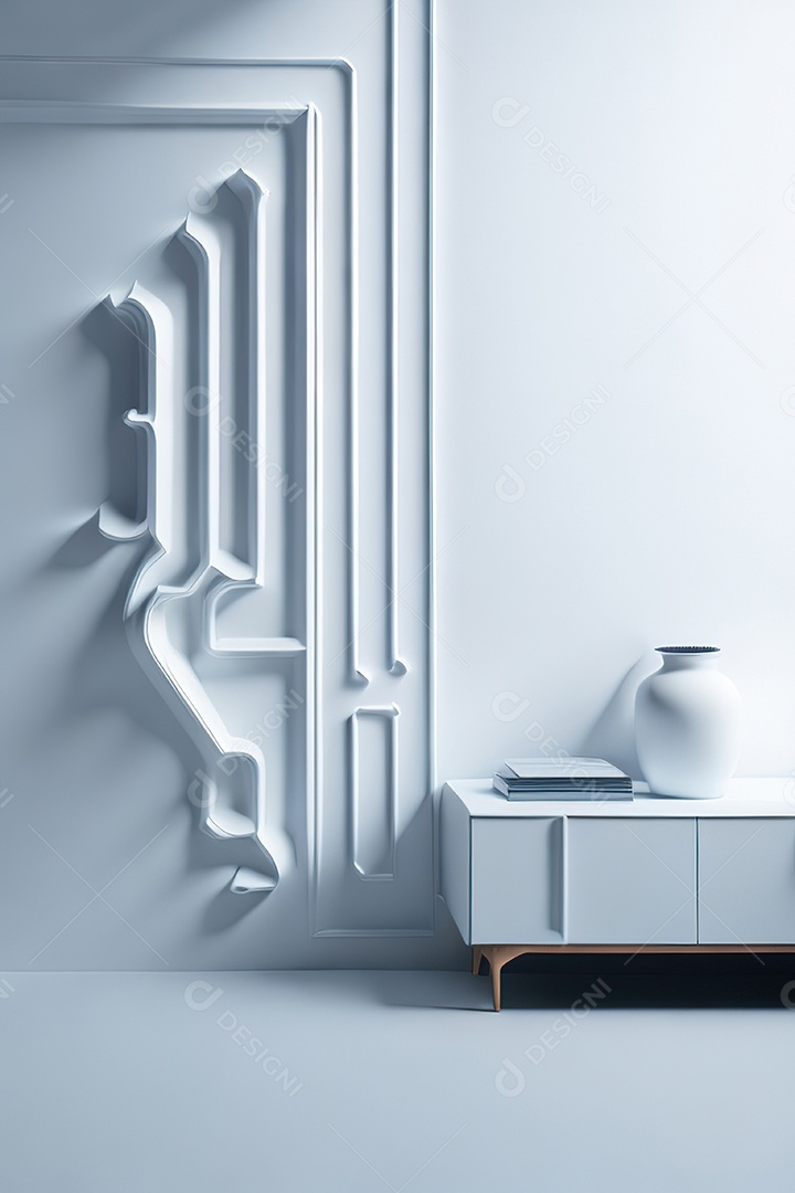 Parede branca fundo hiperrealismo foto