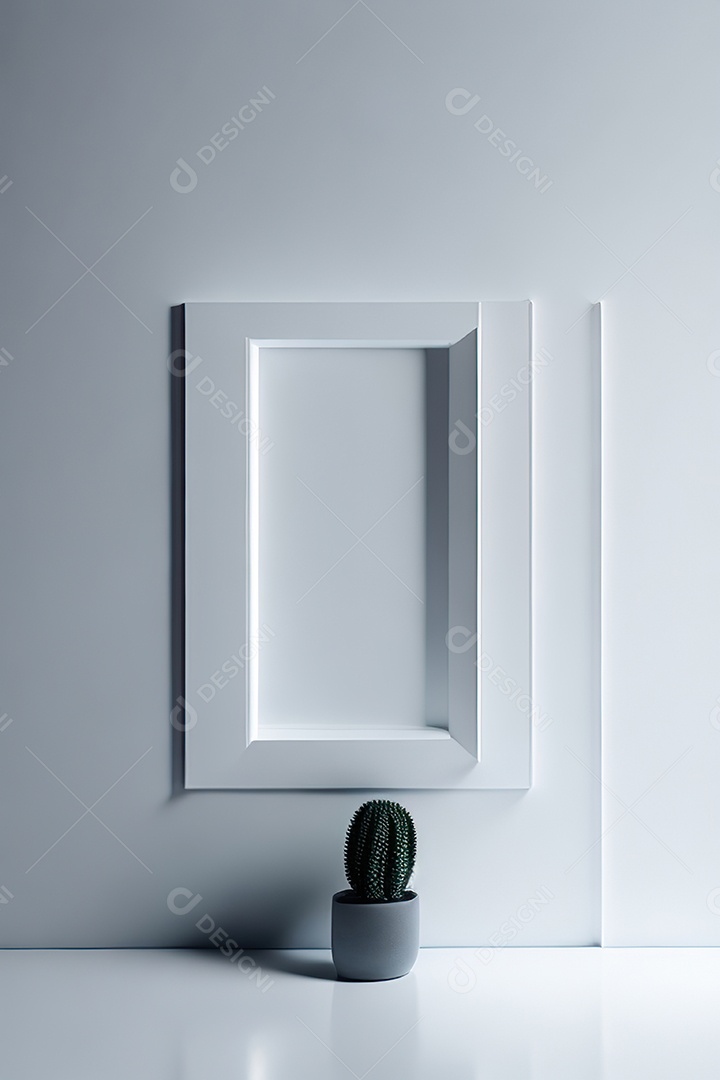 Parede branca fundo hiperrealismo foto