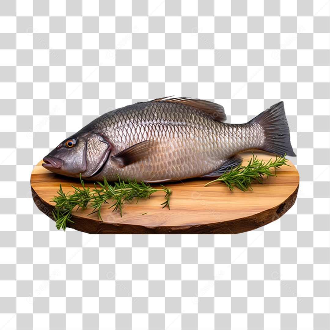 Peixe Tucunaré PNG Transparente