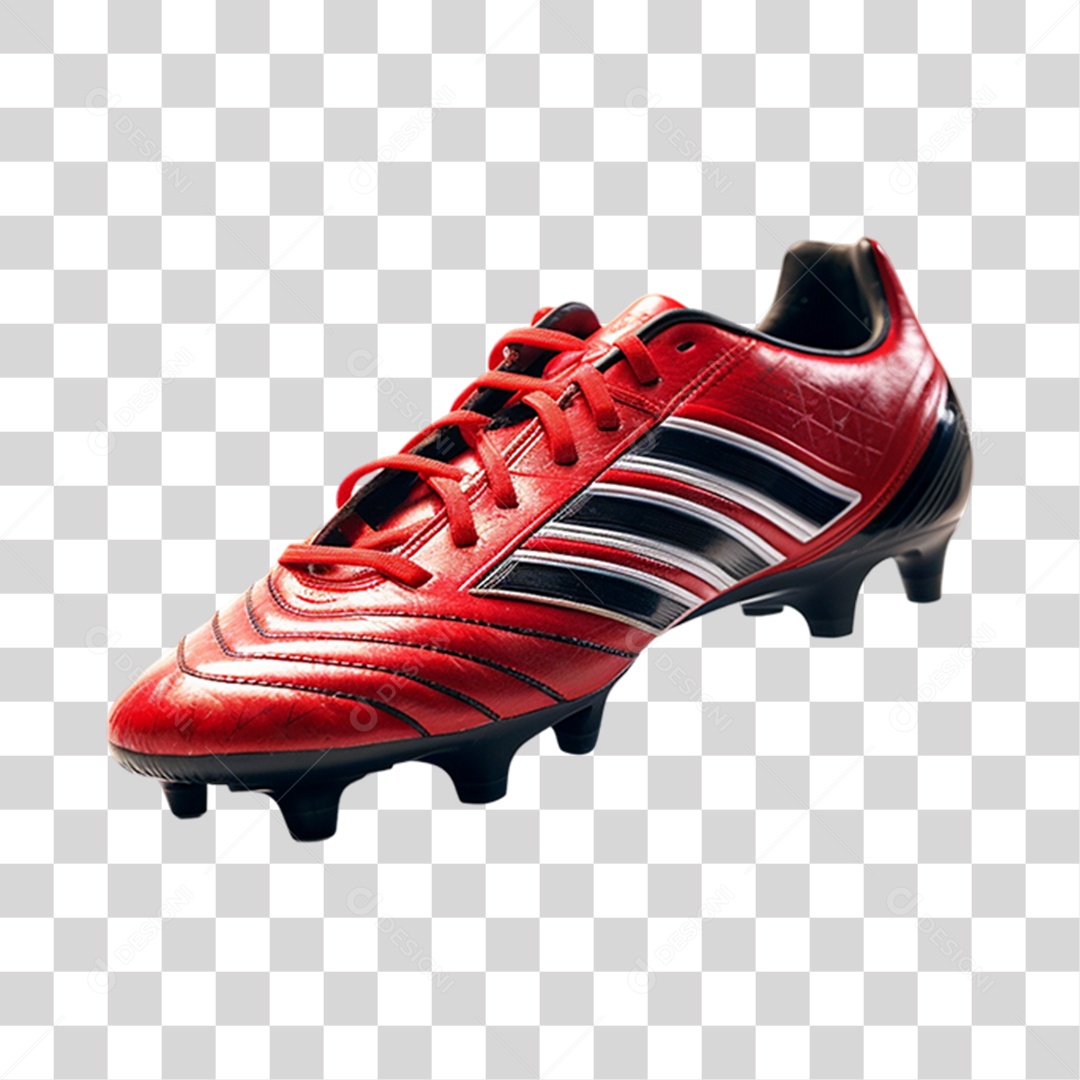 Objeto 3D Chuteira PNG Transparente