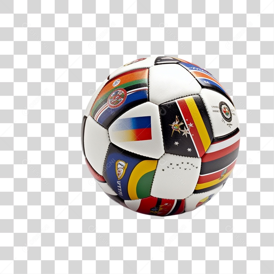 Objeto 3D Bola PNG Transparente